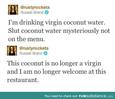 Coconut water