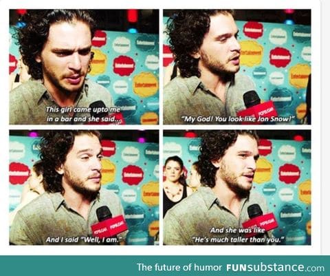 How does he know he is jon snow???
