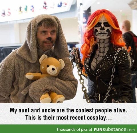 The coolest cosplay couple