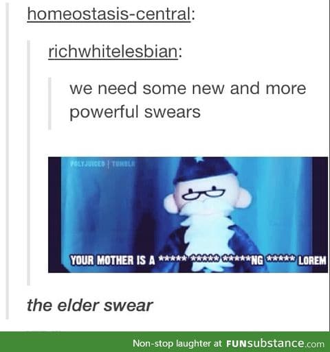 Elder swear