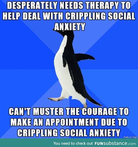 This week on "Tales of Social Anxiety"