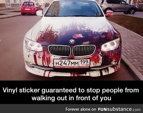 Bloody car