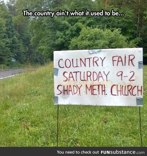 Country fairs have changed