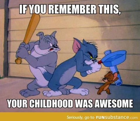 A very awesome childhood