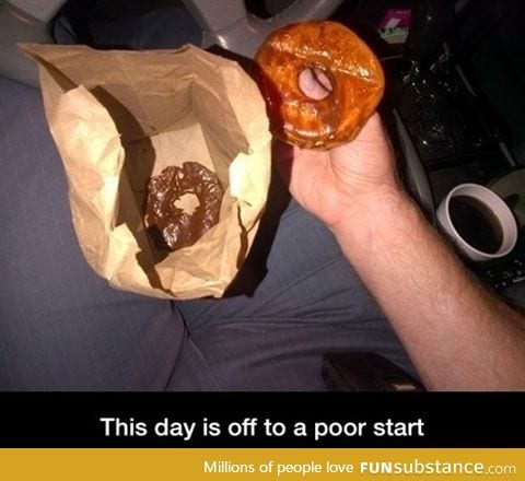 Donut tragedy