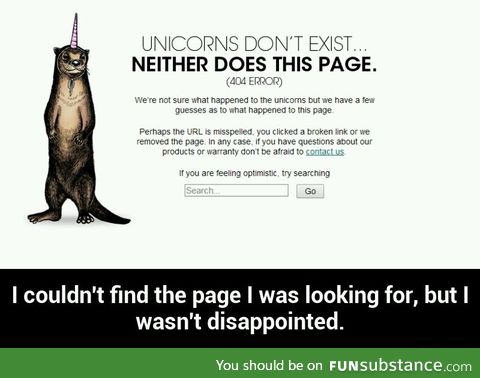 Cool 404 page