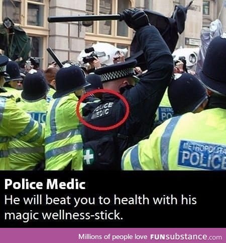 Police medic