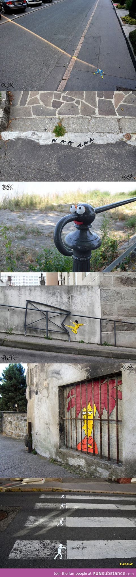 Clever street art