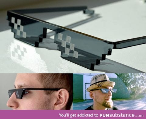 Deal with it sunglasses now exist