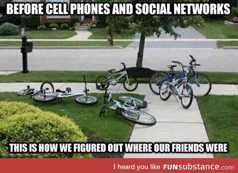 Life before cell phones