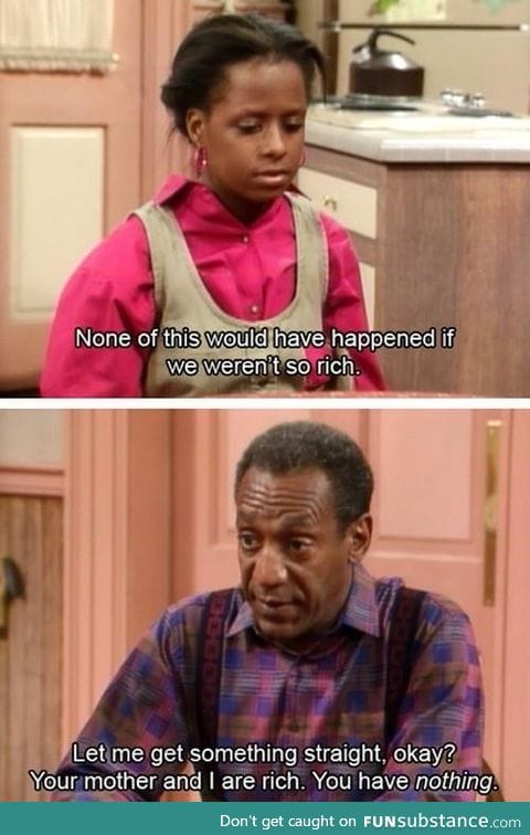 Bill Cosby on entitlement
