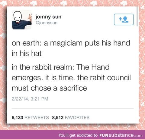 Magic in the rabbit realm