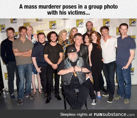 George rr martin and his victims