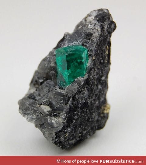Raw emerald