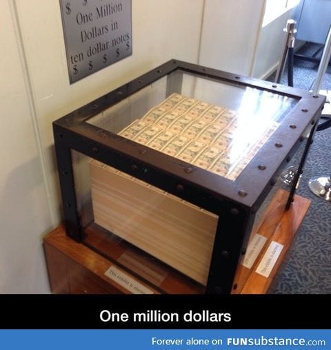 How one million ten dollars look like