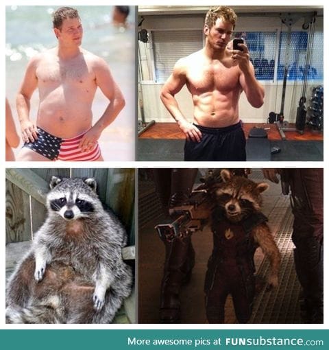 Chris Pratt isn't the only one who worked out for Guardians of the Galaxy