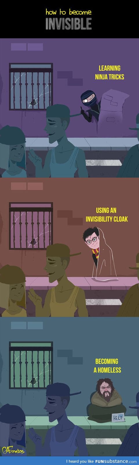 How to become invisible