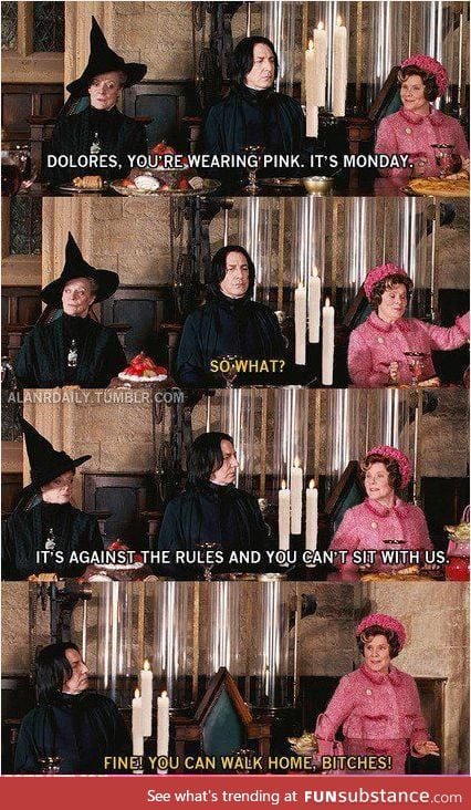 Harry Potter/Mean Girls