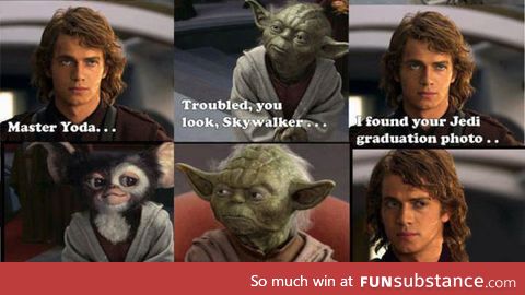 Jedi graduation photo