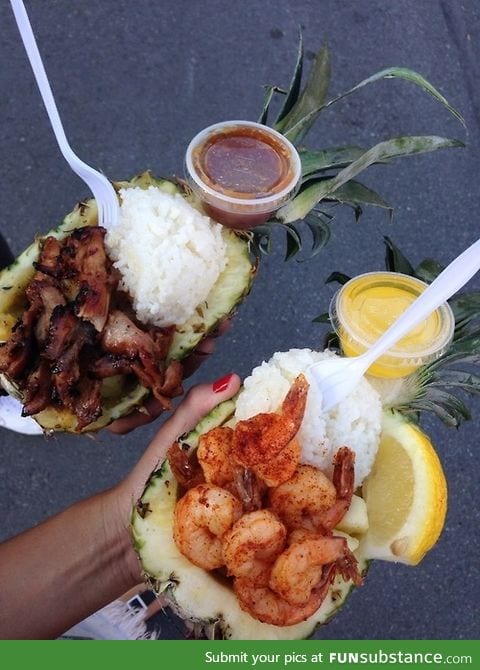 Pineapple bowls