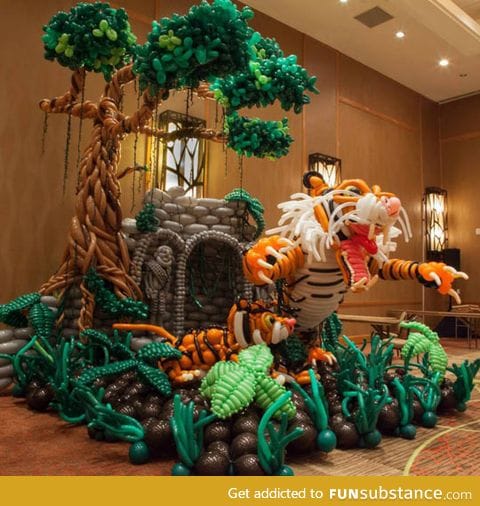 Awesome balloon art