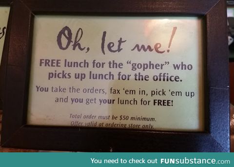 I wish more restaurants did this