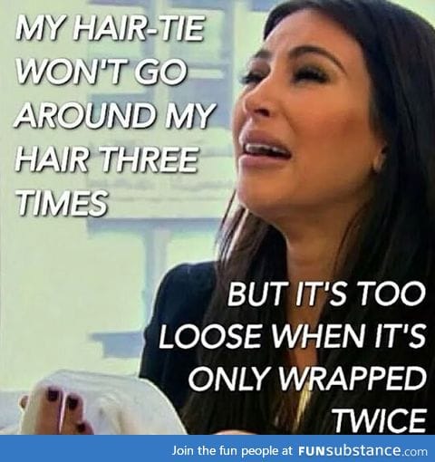 Long hair daily problem