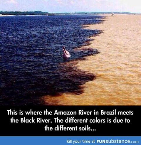 When two rivers meet