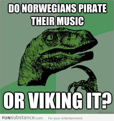 Pirating vs Viking-ing music