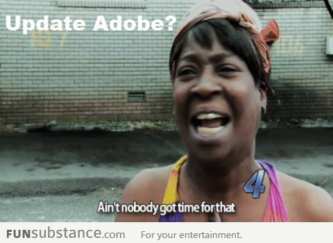 Update Adobe?