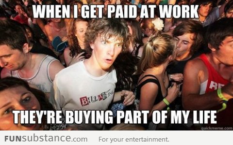 Sudden Clarity Clarence on work