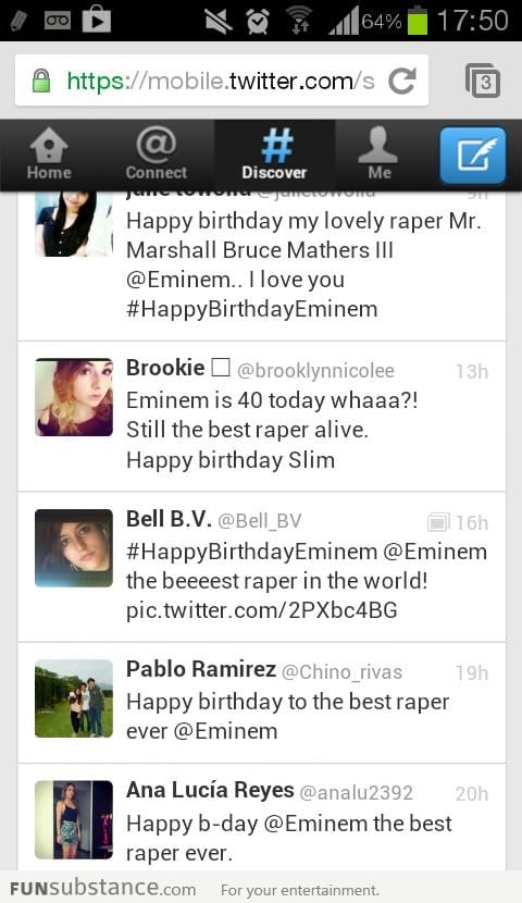 Eminem is the best what?!