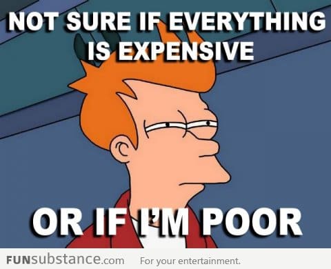Expensive or poor?