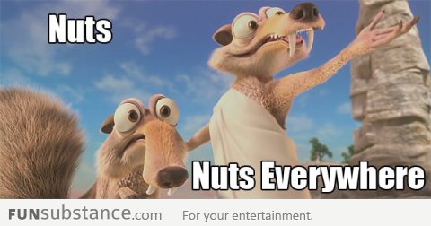 Saw this in Ice Age 4