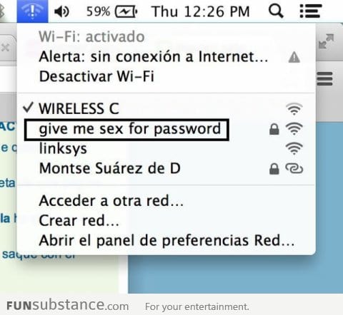 I was looking for Wi-Fi networks when