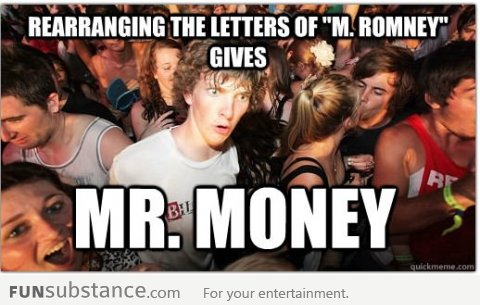 What's in M Romney's name