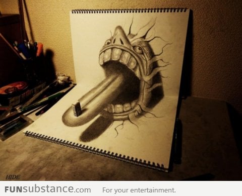 Awesome 3D Drawing