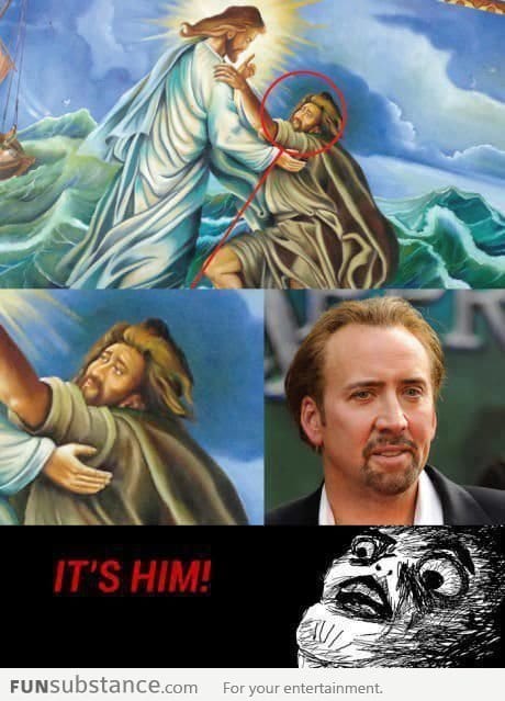 It's Nicholas Cage!