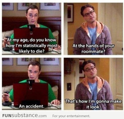 How will Sheldon die?