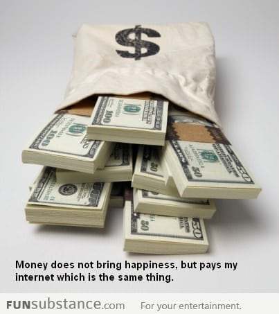 Money can buy happiness after all