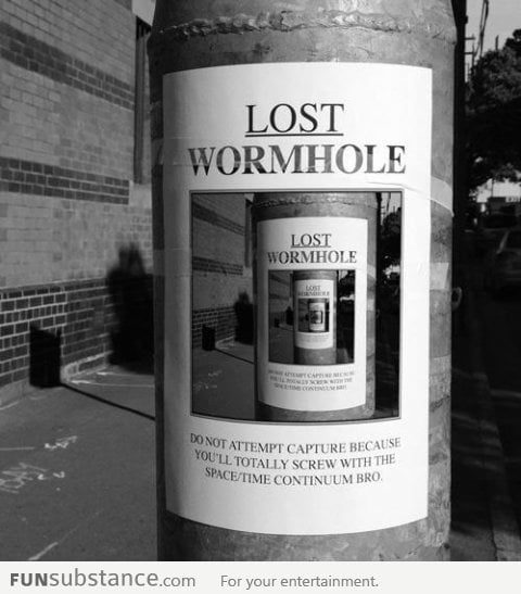 Lost Wormhole