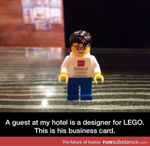 Lego Business card