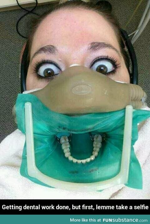 Dental selfie