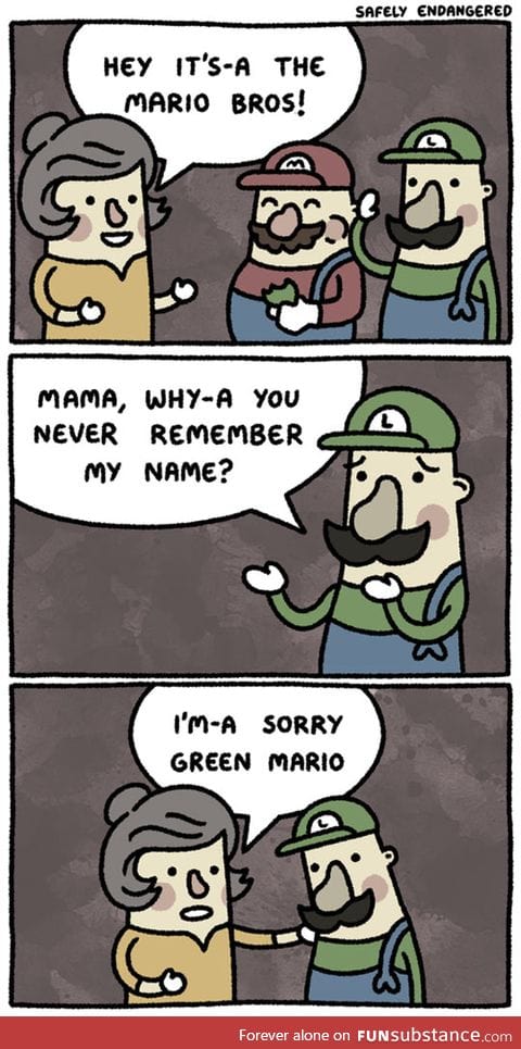 Mario's mom