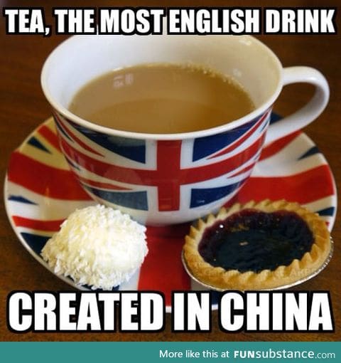 Oh, england. You guys and your tea