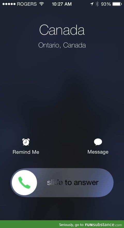 Got a pretty big phone call this morning