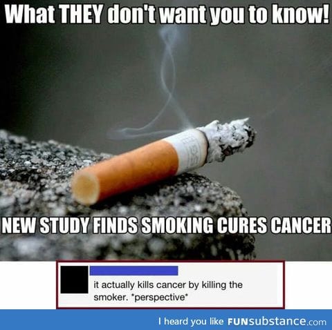Smoking causes health