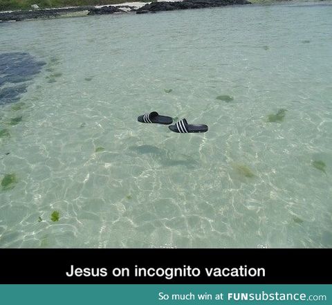 Jesus on incognito