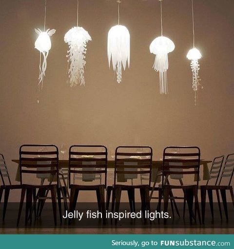 Very beautiful undersea lights