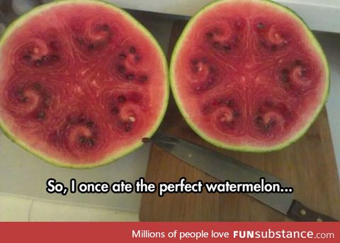 The perfect watermelon